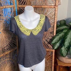 🌵 Crochet Collar Top